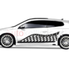sticker αυτοκινήτου racing,autokollito racing,sticker racing flag,sticker καρό ,