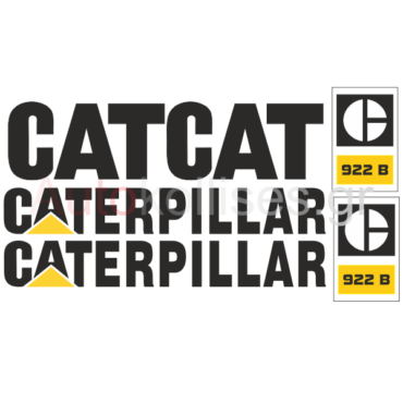 Αυτοκόλλητα σκαπτικών μηχανημάτων Caterpillar 922 B,Caterpillar 922 B