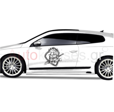 Αυτοκόλλητα αυτοκινήτου ΝΕΚΡΟΚΕΦΑΛΗ,autokollita autokinitou nekrokefali,autokollita nekrokefali