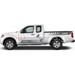 Αυτοκόλλητα για φορτηγάκια ΡΙΓΑ TURBO -Diesel 4x4