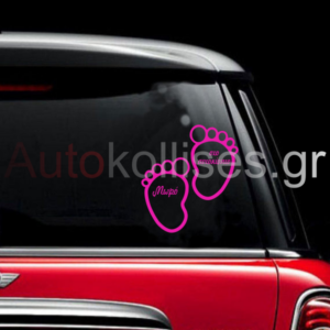 Αυτοκόλλητα αυτοκινήτων BABY ON BOARD 04