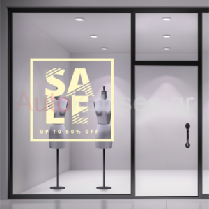 Αυτοκόλλητα εκπτώσεων Sale 10 C