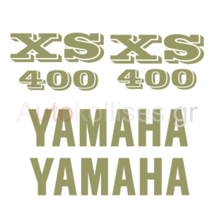 Αυτοκόλλητα μοτοσυκλετών Yamaha XS 400 1991