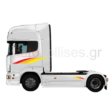 Αυτοκόλλητα για φορτηγά με ΓΡΑΜΜΕΣ,stickers fortiga,grammes fortiga,riges fortiga,lorides fortiga