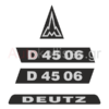 Αυτοκόλλητα DEUTZ D 4506,D 4506