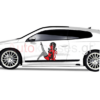 Αυτοκόλλητο για αυτοκίνητα ΒΕΤΤΥ DEVIL, betty boop, car with betty boob, hot stickers