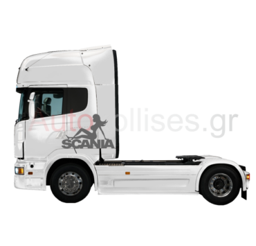 Αυτοκόλλητα για επαγγελματικά φορτηγά SCANIA ΗΟΤ| ΝΤΑΛΙΚΕΣ