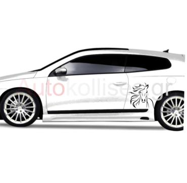 Όμορφα αυτοκόλλητα αυτοκινήτου με ΑΛΟΓΑ