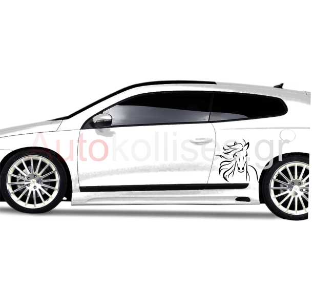 Όμορφα αυτοκόλλητα αυτοκινήτου με ΑΛΟΓΑ
