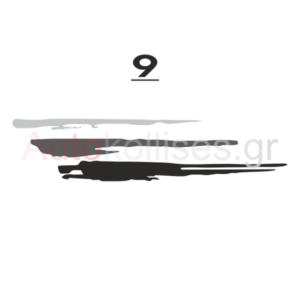 Αυτοκόλλητο οχήματος ΠΟΛΥΧΡΩΜΕΣ ΡΙΓΕΣ 02 ΠΡΟΣΦΟΡΑ