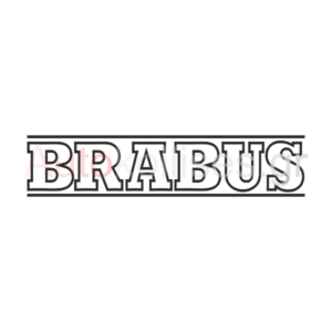 Αυτοκόλλητα σήματα BRABUS 05