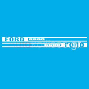 Αυτοκόλλητα γεωργικών μηχανημάτων FORD 6600