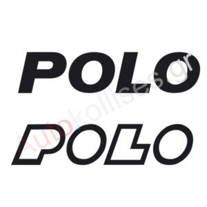 Αυτοκόλλητα σήματα VOLKSWAGEN POLO επιλογή 1 & 2