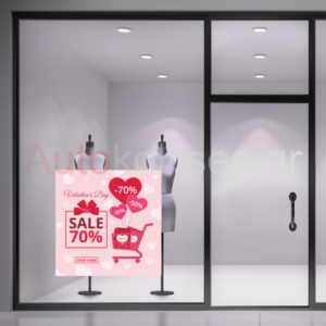 Αυτοκόλλητα για εκπτώσεις VALENTINES DAY SALES 03