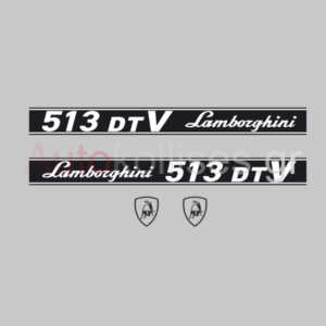 Αυτοκόλλητα γεωργικών μηχανημάτων Lamborghini 513 DTV