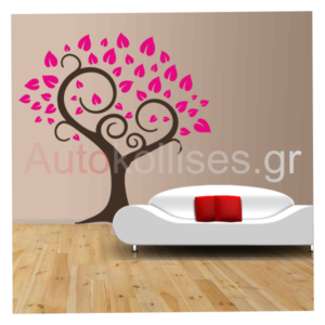 Stickers τοίχου | LOVE TREE 02 ΜΕ ΕΠΙΛΟΓΕΣ ΧΡΩΜΑΤΩΝ