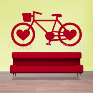 Stickers τοίχου | LOVE BIKE 01