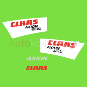 Αυτοκόλλητα γεωργικών μηχανημάτων CLAAS AXION 820