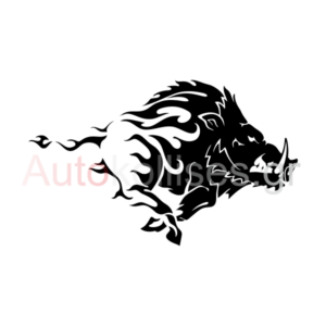 Αυτοκόλλητα κυνηγετικά Αγριόχοιρος 03 ΠΡΟΣΦΟΡΑ