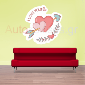 Stickers τοίχου | Valentines day 1