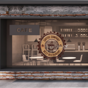 Αυτοκόλλητα coffee house 8