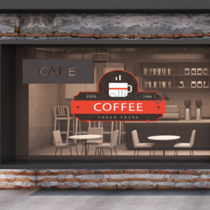Αυτοκόλλητα coffee house 2