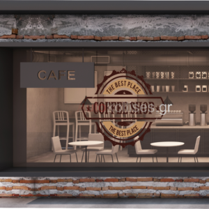 Αυτοκόλλητα coffee house 6