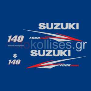 Αυτοκόλλητα εξωλέμβιας μηχανής SUZUKI 140HP FOUR STROKE 2010