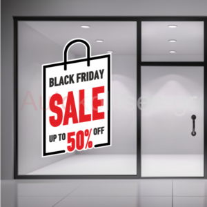 Αυτοκόλλητα εκπτώσεων BLACK FRIDAY 11