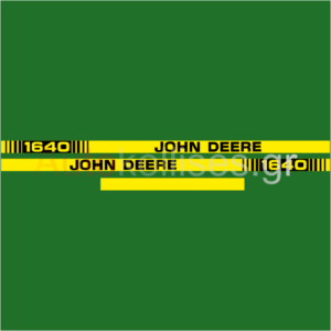 Αυτοκόλλητα γεωργικών μηχανημάτων JOHN DEERE 1640