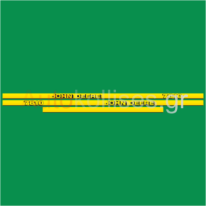Αυτοκόλλητα γεωργικών μηχανημάτων JOHN DEERE 7810