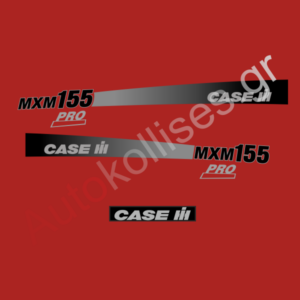 Αυτοκόλλητα γεωργικών μηχανημάτων CASE MXM155 PRO