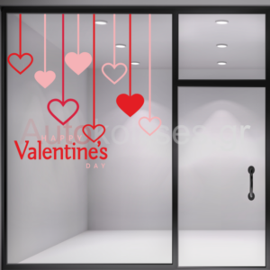 Αυτοκόλλητα καταστημάτων VALENTINE 16