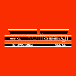 Αυτοκόλλητα γεωργικών μηχανημάτων INTERNATIONAL 955 XL