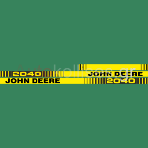 Αυτοκόλλητα γεωργικών μηχανημάτων JOHN DEERE 2040