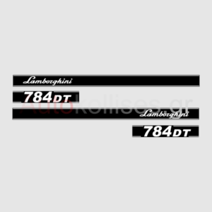 Αυτοκόλλητα γεωργικών μηχανημάτων Lamborghini 784 DT
