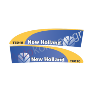 Αυτοκόλλητα γεωργικών μηχανημάτων NEW HOLLAND T6010