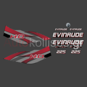 Aυτοκόλλητα εξωλέμβιας μηχανής Evinrude 225 Hp 2009-2013