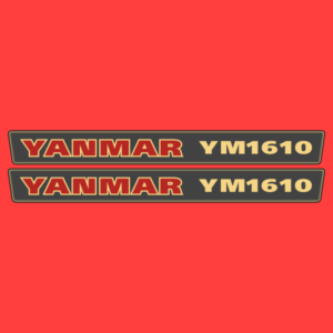 Αυτοκόλλητα γεωργικών μηχανημάτων YANMAR YM1610