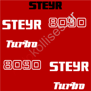 Αυτοκόλλητα γεωργικών μηχανημάτων STEYR 8090 TURBO