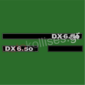 Αυτοκόλλητα γεωργικών μηχανημάτων DEUTZ 6.50