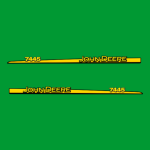 Αυτοκόλλητα γεωργικών μηχανημάτων JOHN DEERE 7445