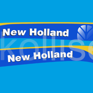 Αυτοκόλλητα γεωργικών μηχανημάτων NEW HOLLAND TN80F