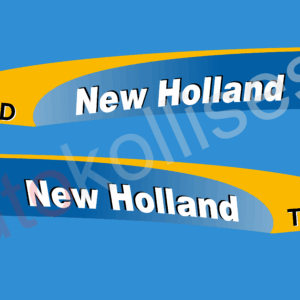 Αυτοκόλλητα γεωργικών μηχανημάτων NEW HOLLAND TD90D